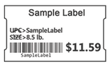 Shelf Tag Non-Adhesive 2.25" x 1.25"